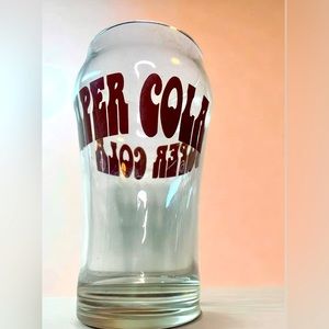 Super Cola Vintage 1970s Soda Pop Glass Extra Large 32oz.